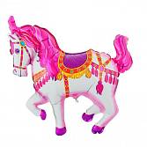 Лошадь цирковая розовая / Flexmetal 