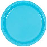 Тарелка голубая 23 см. 6 шт. 1502-6082