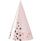 Колпак "Конфетти Party розовый" 1501-5908 (6 шт.)