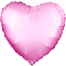 18" Сердце сатин розовое (Россия) 758038 1204-1235