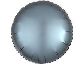 Круг Сатин Steel Blue ( серый ) 18" (Анаграм) / 1204-0643