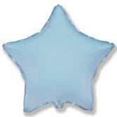 Звезда Светло-голубая 18" 1204-0525