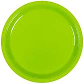 Тарелка светло-зеленая 23 см. 6 шт. 1502-6078
