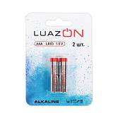 Батарейка алкалиновая LuazON, AАA (2 шт.) / 3005548