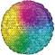 Круг Пайетки Rainbow 18" (Анаграм) / 1204-1145