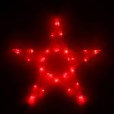 Фигура "Звезда" 40см.контр-8 режим.676353 красный