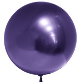 Сфера 3D Фиолетовый Хром 18" (Китай)/ 550007