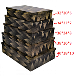Коробка "Зимний лес" 34*22*7 см ПП-7204