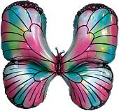 МИНИ Волшебная бабочка, голография / 23928