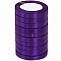 Лента атлас фиолетовый 12 мм*22,85м/ 88017661