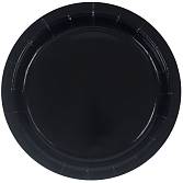 Тарелка черная 17 см. 6 шт. 1502-6091