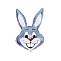 МИНИ Кролик серый 1206-0088