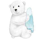Медведь полярный белый (Китай)/1207-5174