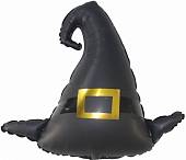 Шляпа Волшебника, черная 31"/79 см (Китай)/21759