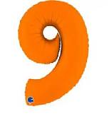 Цифра "9" -  Оранжевая пастель /Grabo 
