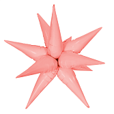 3d Звезда составная 26" Светло-розовый макарунс/ 23569