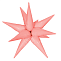 3d Звезда составная 26" Светло-розовый макарунс/ 23569