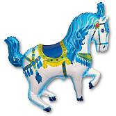 Лошадь цирковая голубая / Flexmetal 1207-1288
