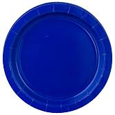 Тарелка синяя 17 см. 6 шт. 1502-6087