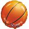 Шар 18" Баскетбольный мяч (Анаграм)/1202-1804
