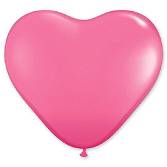 Сердце 3' розовое
