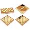 Шахматы, нарды, шашки деревянные 3 в1  (поле 24 см) Р00028М