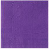 Салфетка фиолетовая 33 см 12 шт./1502-6203