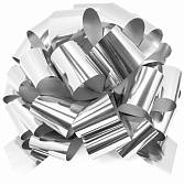 Бант металлик Серебро 36 см / 661020             