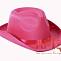 Шляпа с лентой розовая UU-1843-4