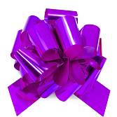 Бант лаковый Фиолетовый 21 см / 661040