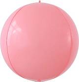 Сфера 3D Розовый макарун 24"/61 см (Китай)/180039
