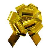 Бант металлик Золото 12,7 см   