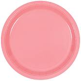 Тарелка розовая 23 см. 6 шт. 1502-6074