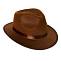 Шляпа  "Гангстер"  коричневая/ 3148