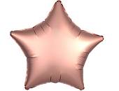 Звезда Сатин Rose Copper (розовое золото) 19" (Анаграм) / 1204-0651