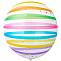 Bubble Сфера 18" Полосы разноцветные (Китай) 1202-3304